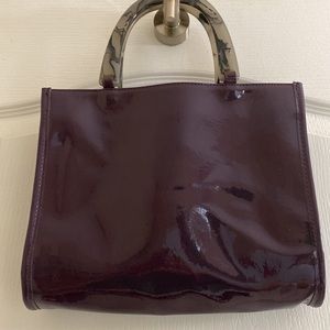 New Neiman Marcus purse with hard stone handles